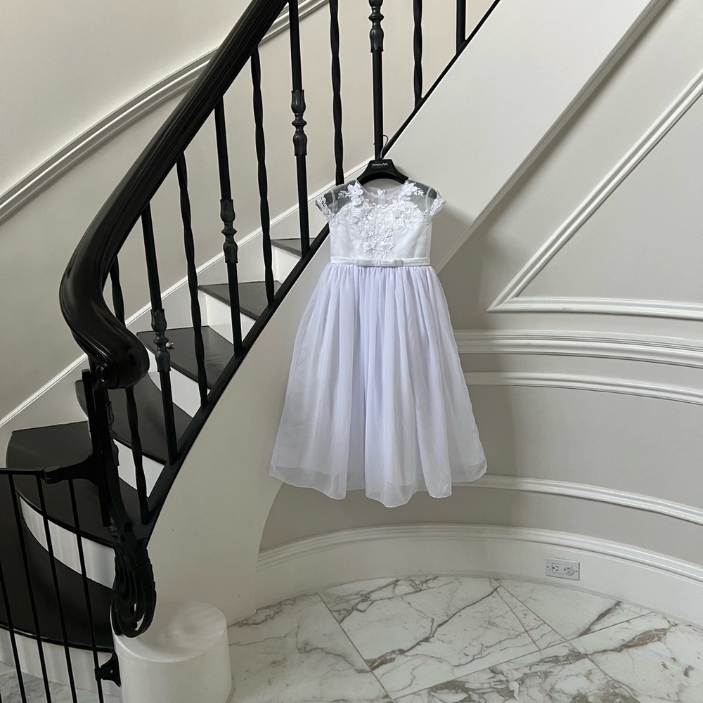White communion dress.  Brand new.  Not returnable